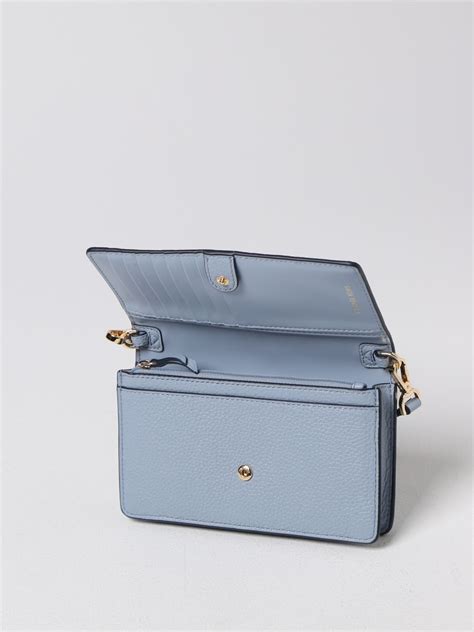 michael kors tasche klein blau